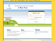 Tablet Screenshot of bsa781.scoutlander.com