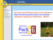 Tablet Screenshot of cspack6.scoutlander.com