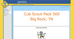 Desktop Screenshot of cspack500.scoutlander.com