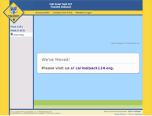 Tablet Screenshot of carmelpack124.scoutlander.com