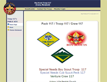 Tablet Screenshot of mdbsa117.scoutlander.com