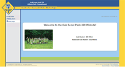 Desktop Screenshot of cubpack329.scoutlander.com