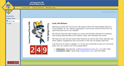Desktop Screenshot of lcpack249.scoutlander.com