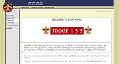 Desktop Screenshot of knoxtroop155.scoutlander.com