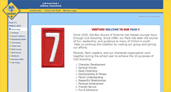 Desktop Screenshot of clintonpack7.scoutlander.com