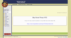Desktop Screenshot of bsatroop1572.scoutlander.com