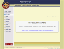 Tablet Screenshot of bsatroop1572.scoutlander.com