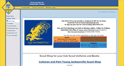 Desktop Screenshot of cubscoutpack522.scoutlander.com