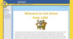 Desktop Screenshot of pack1384bristow.scoutlander.com
