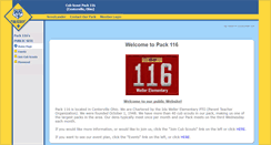 Desktop Screenshot of pack116.scoutlander.com