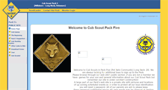 Desktop Screenshot of cspack5.scoutlander.com