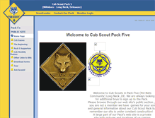 Tablet Screenshot of cspack5.scoutlander.com